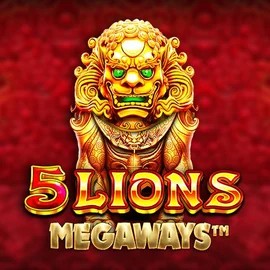 5 Lions Megaways logo by Pragmatic Play at CasinOK