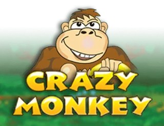 Crazy Monkey slot logo by Igrosoft at CasinOK